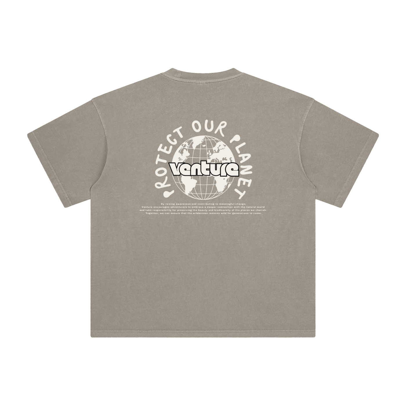 "Protect Our Planet" Washed Tee