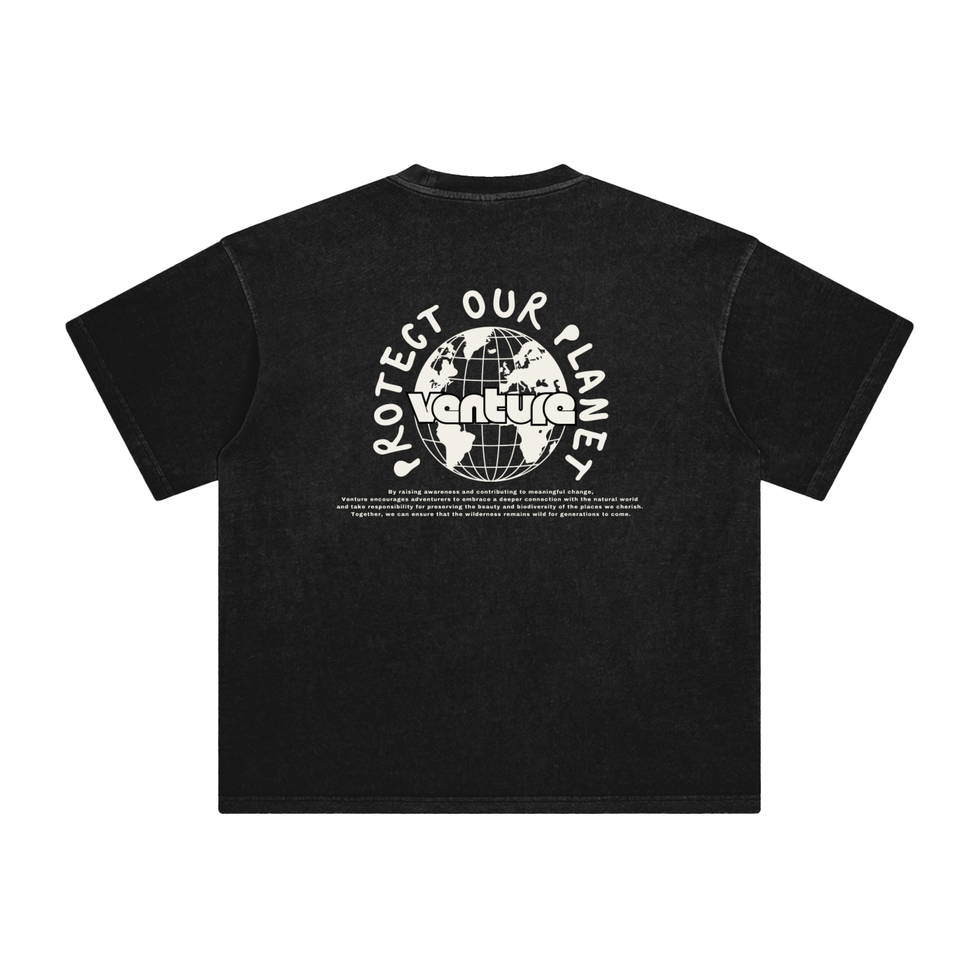 "Protect Our Planet" Washed Tee