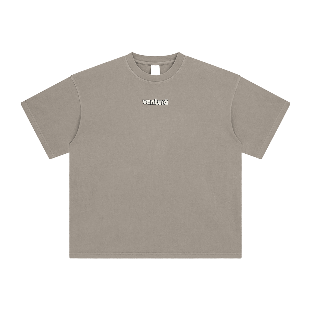 "Venture Awaits" Washed Tee