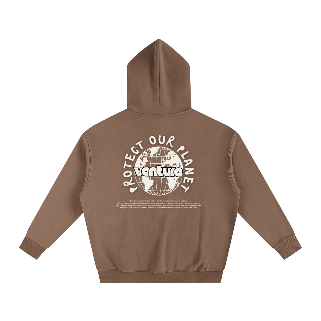 "Protect Our Planet" Fleeced Hoodie