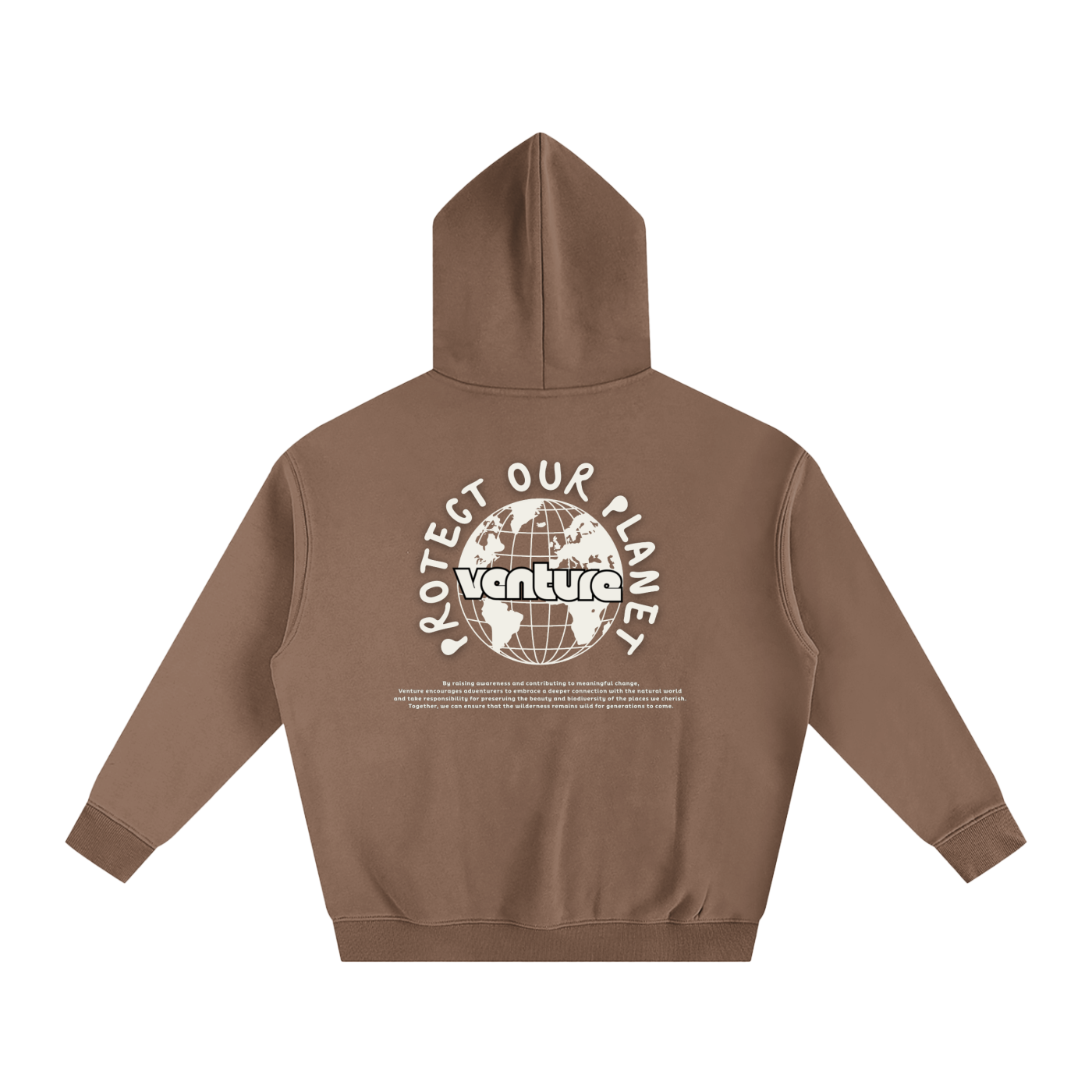 "Protect Our Planet" Fleeced Hoodie