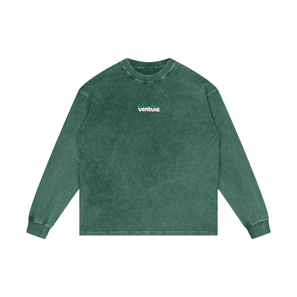 "Mental Health Matters" Acid Wash Long Sleeve