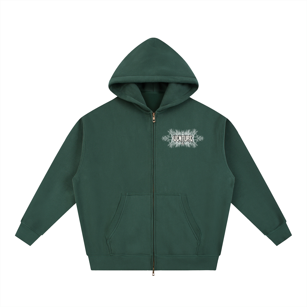 "Roots" Venture Awaits Cropped Zip Up