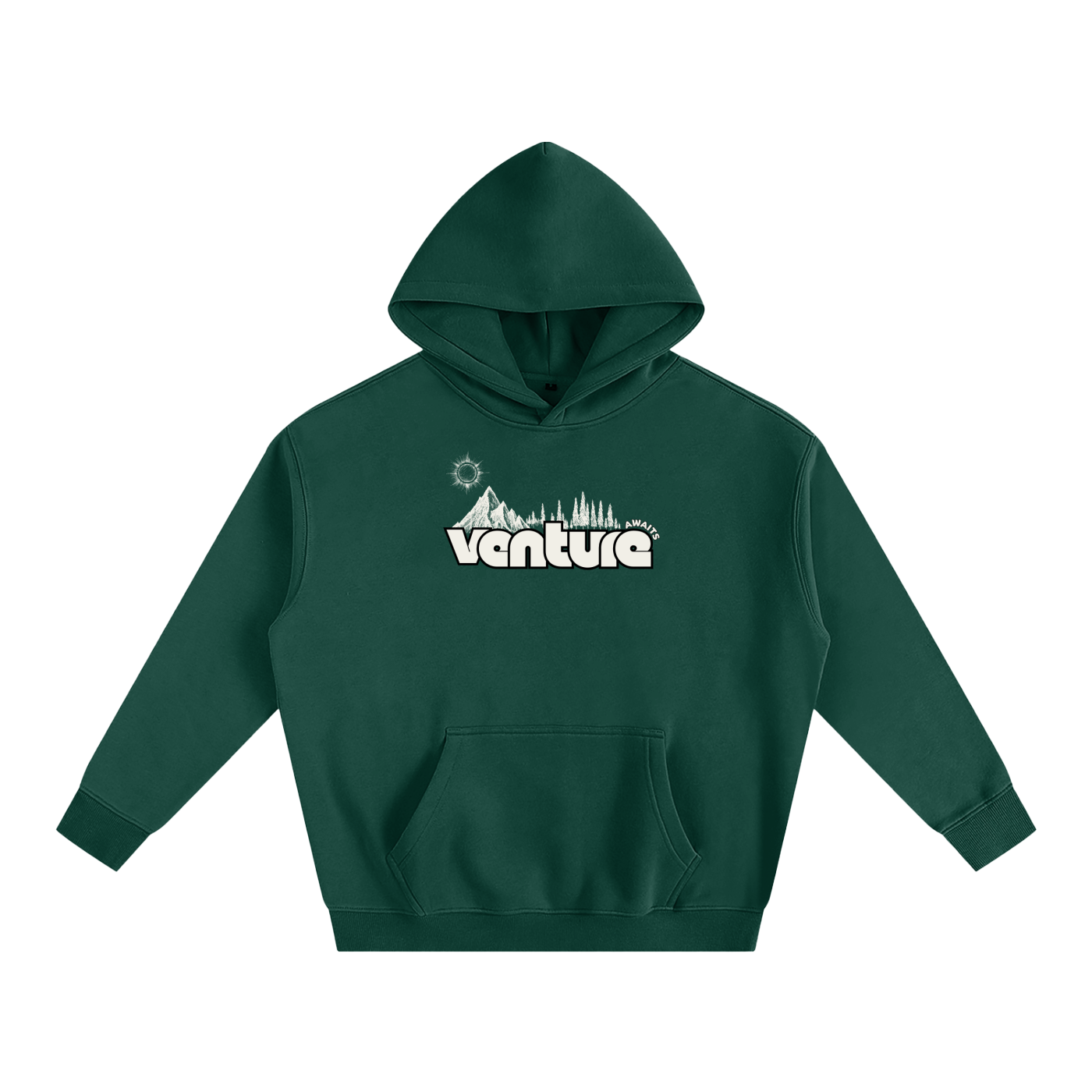 "Venture Awaits" Fleeced Hoodie