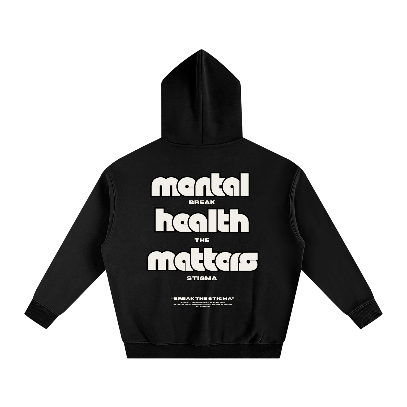"Mental Health Matters" Fleeced Hoodie