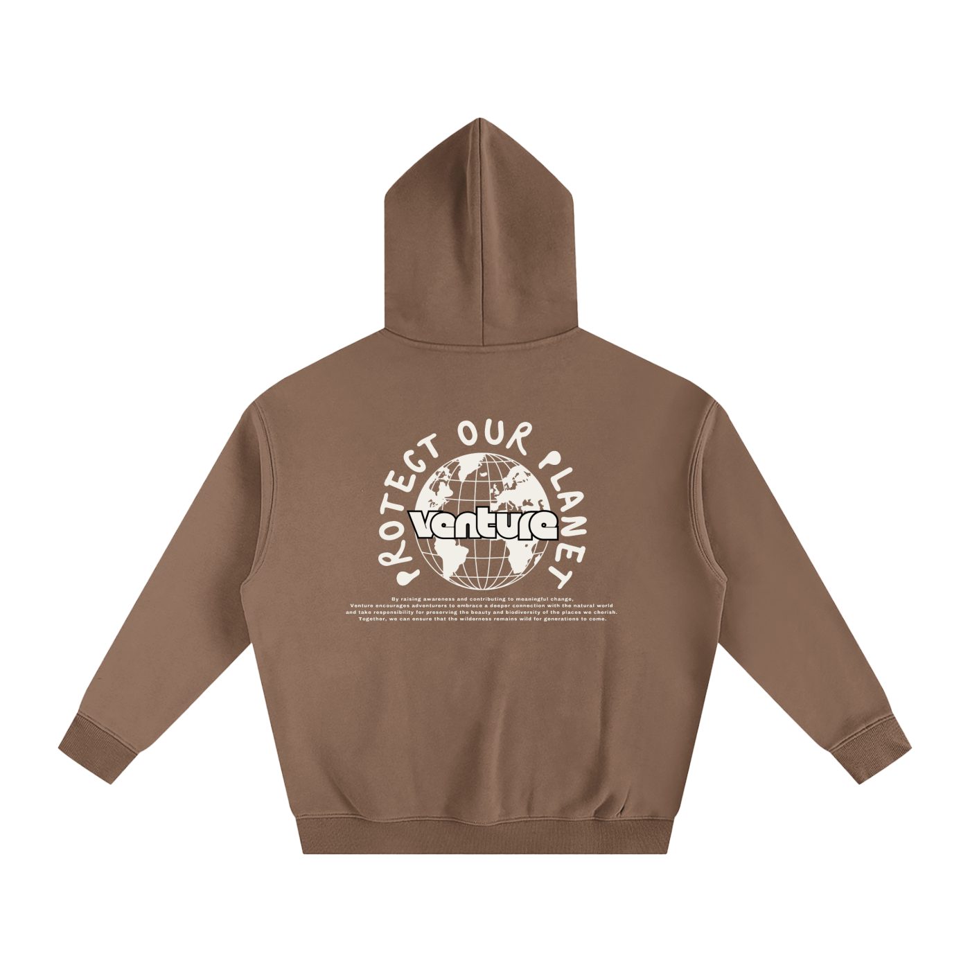 "Protect Our Planet" Fleeced Hoodie