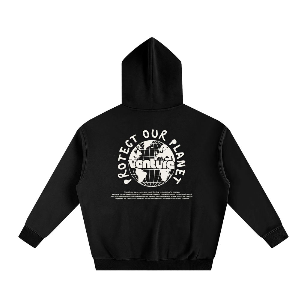 "Protect Our Planet" Fleeced Hoodie