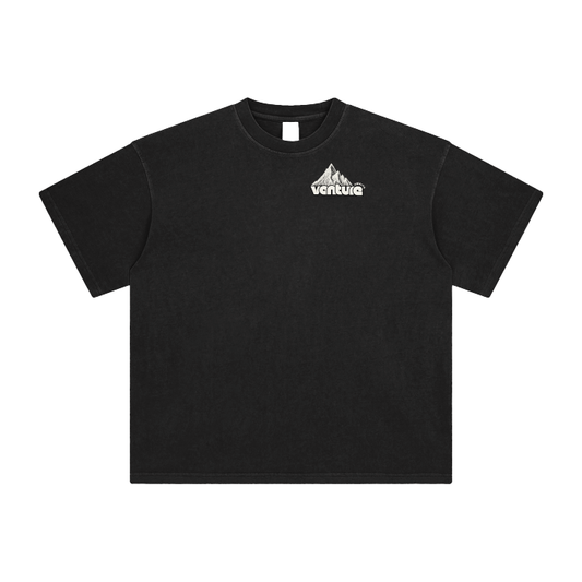 "Venture Awaits" Washed Tee