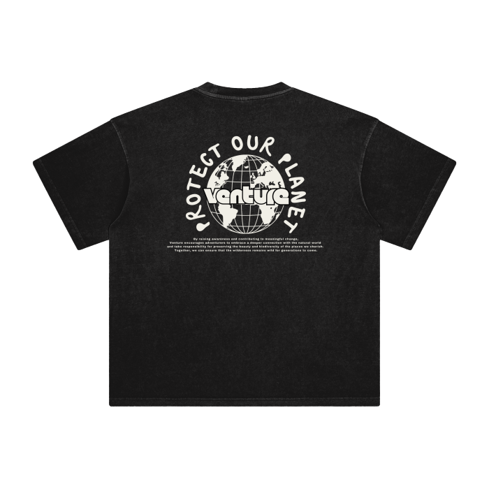 "Protect Our Planet" Washed Tee
