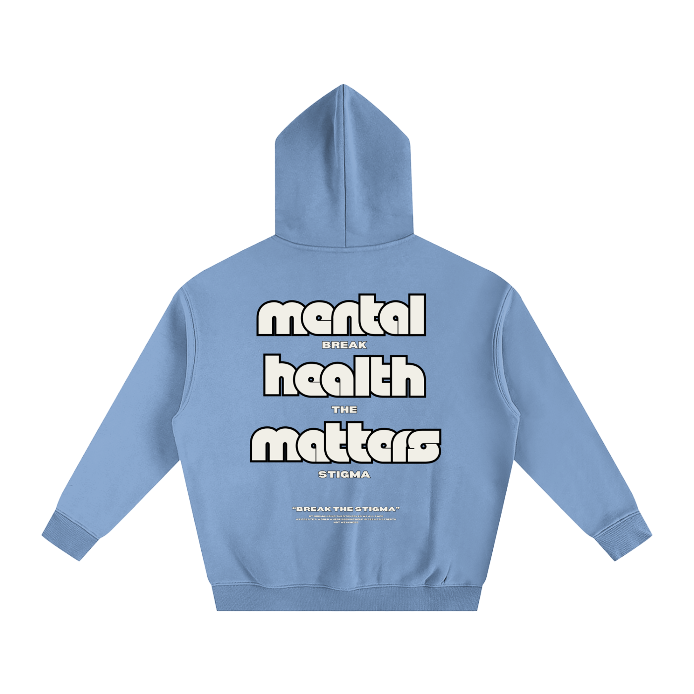 "Mental Health Matters" Fleeced Hoodie