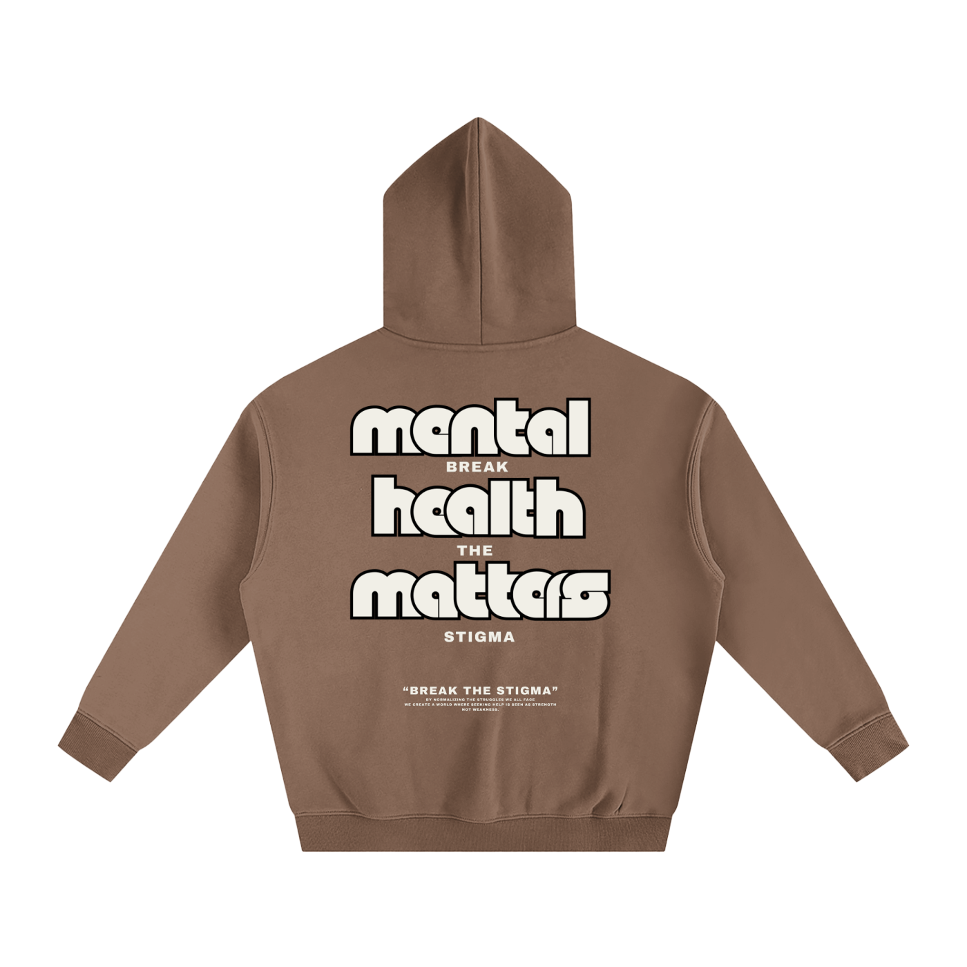 "Mental Health Matters" Fleeced Hoodie