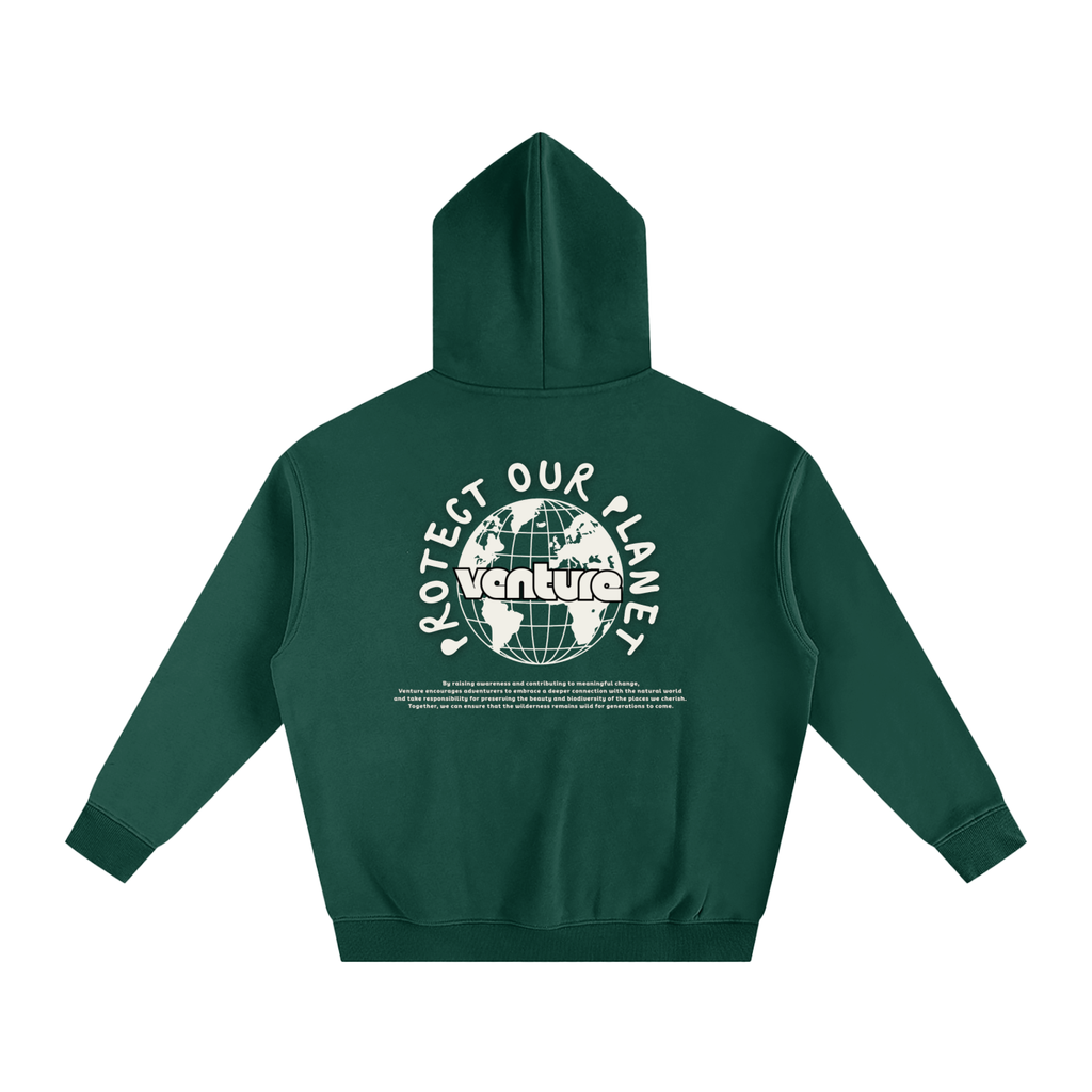 "Protect Our Planet" Fleeced Hoodie