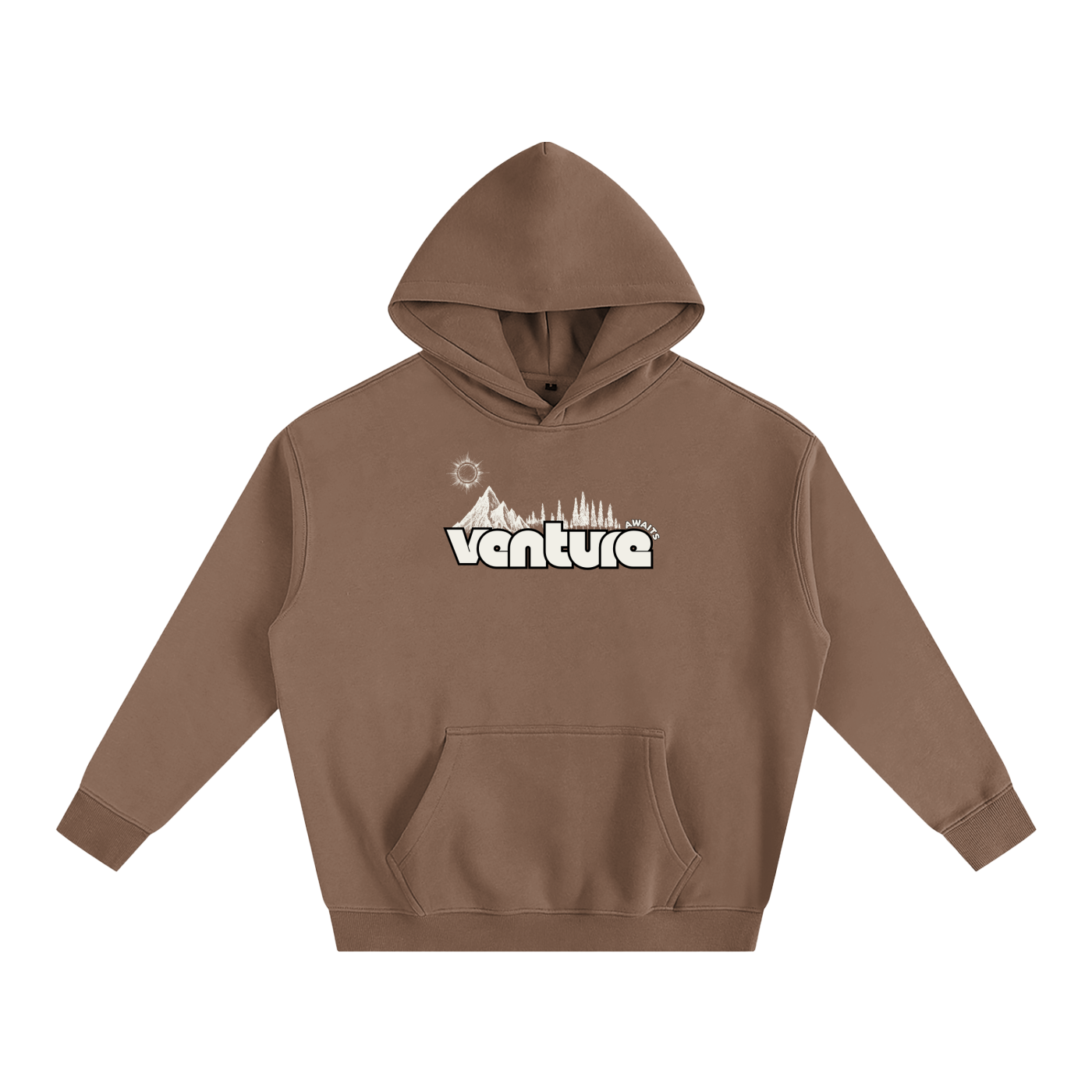 "Venture Awaits" Fleeced Hoodie