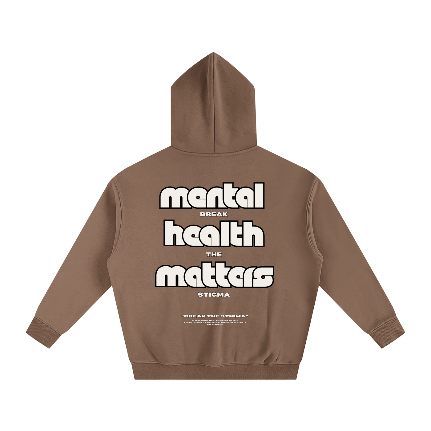 "Mental Health Matters" Fleeced Hoodie