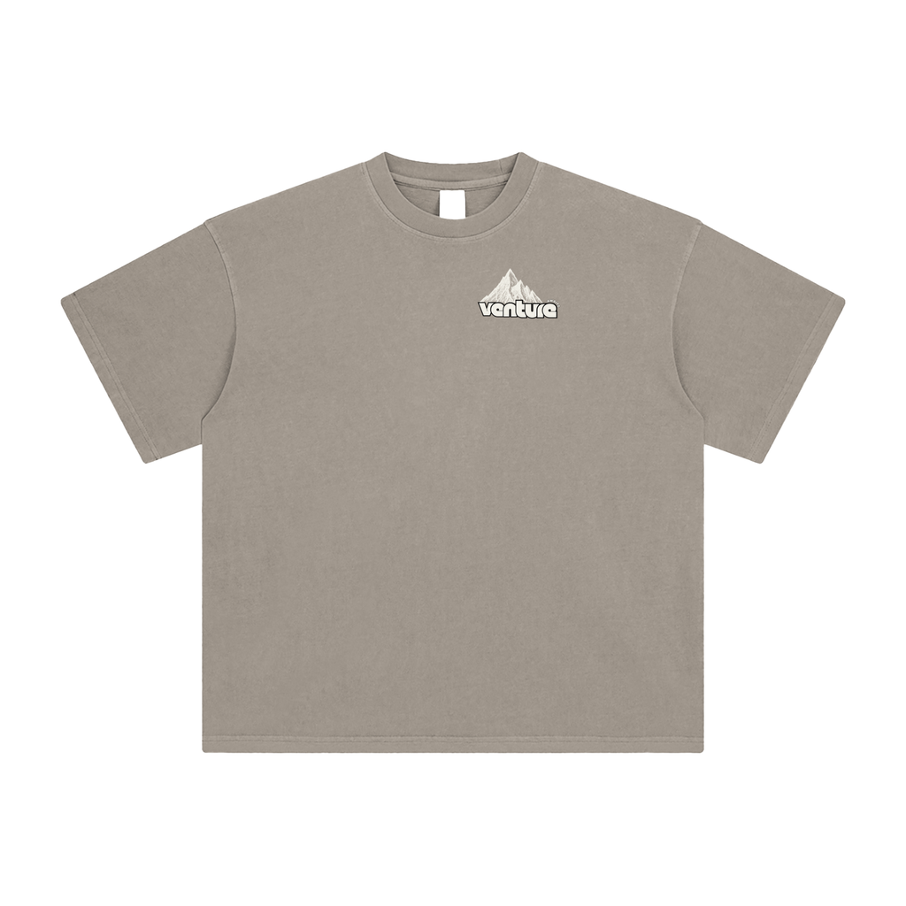 "Venture Awaits" Washed Tee