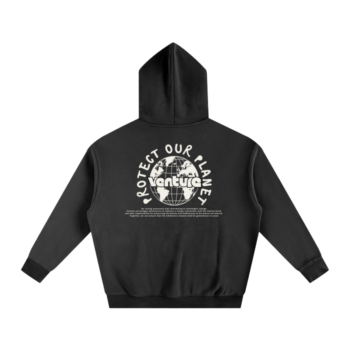 "Protect Our Planet" Fleeced Hoodie